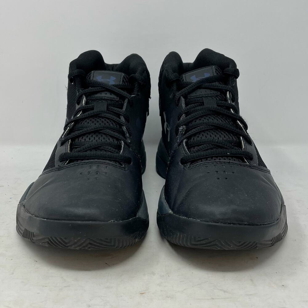 Under Armour Jet Mid Basketball Shoes Black Youth Size 6Y - Picture 3 of 8